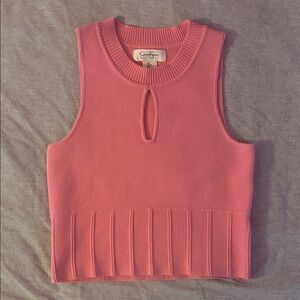Jessica Simpson Pink Knit Top | Casual Chic | Versatile Summer Layering